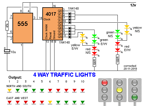 100 Led Running Light Circuit Diagram Pdf | Shelly Lighting